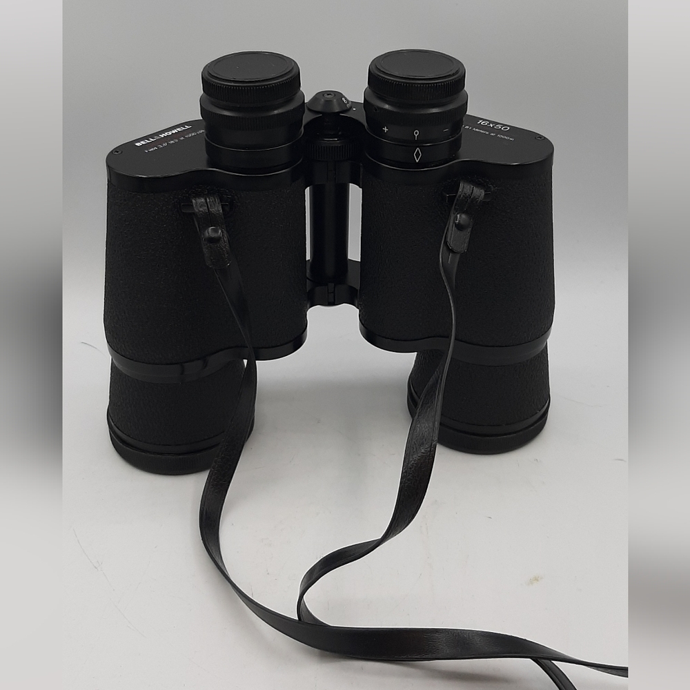 Vintage Bell & Howell Binoculars Director Series 16x50 with Original Case & Lens